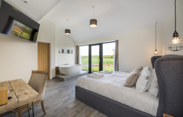 Master Double Ensuite with Bath Suffolk Menopause Retreat