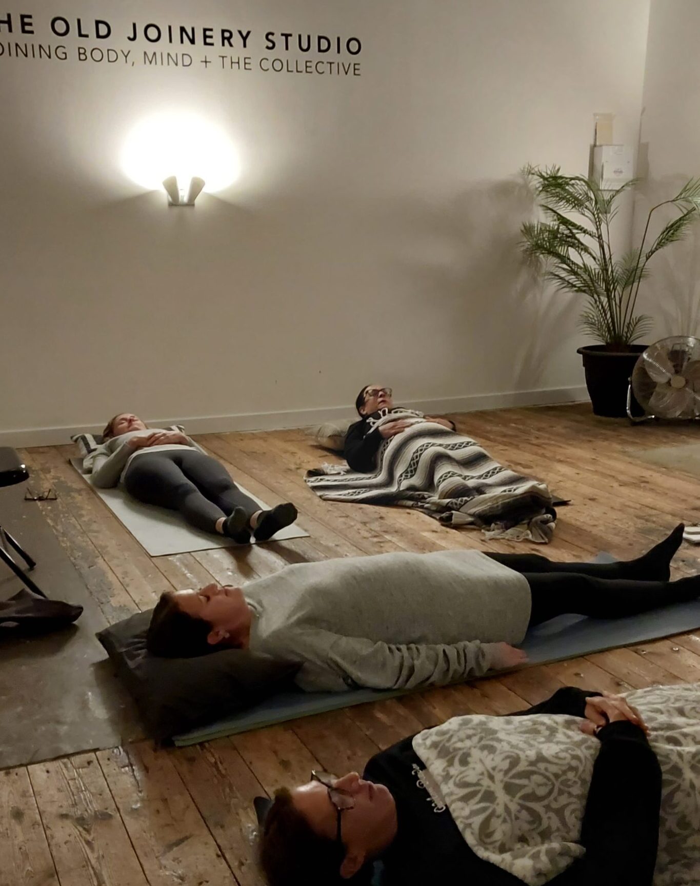 Essex Menopause Coach, women taking part in group menopause relaxation
