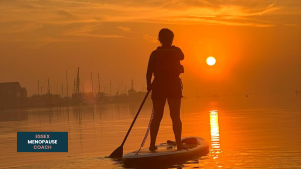 Morning sunlight and movement supporting better menopause sleep